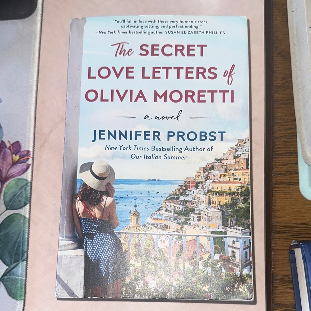 The Secret Love Letters of Olivia Moretti Book